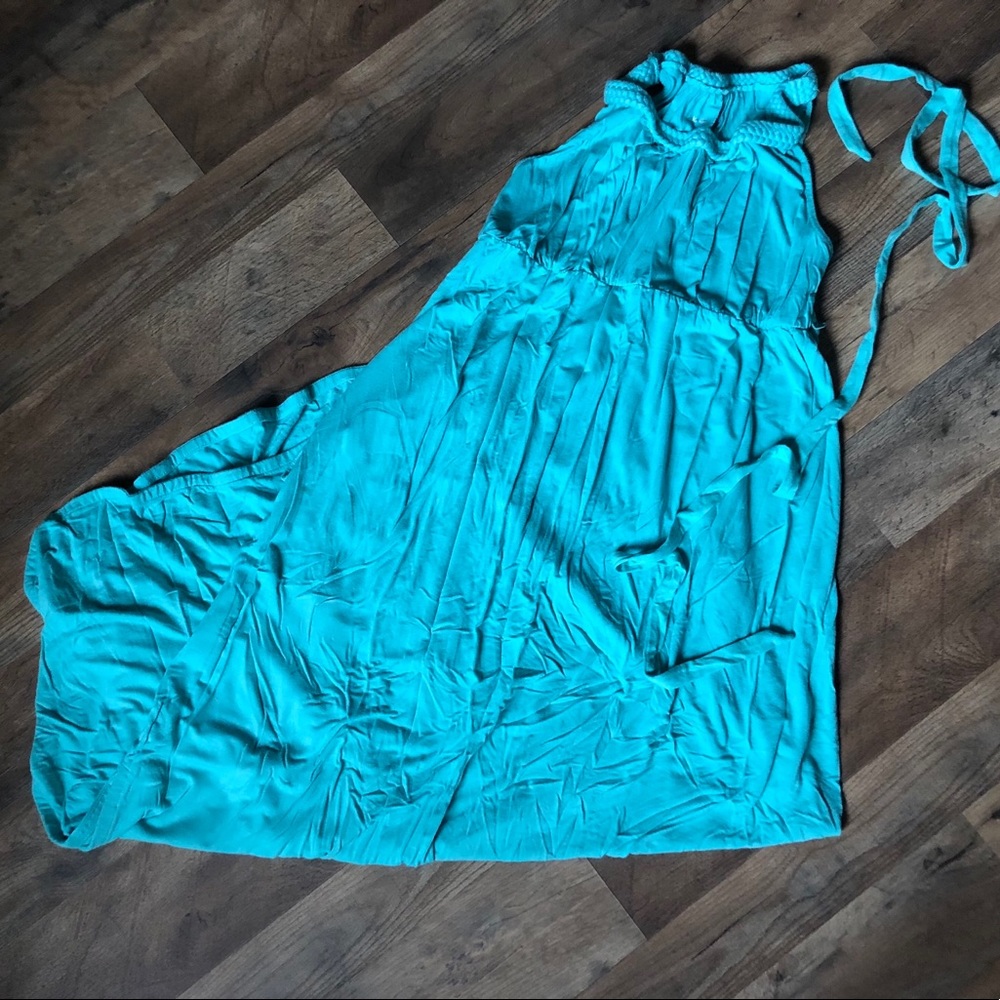 Maternity maxi dress